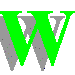 alphabet avec des couleurs différentes W18