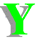 alphabet avec des couleurs différentes Y20