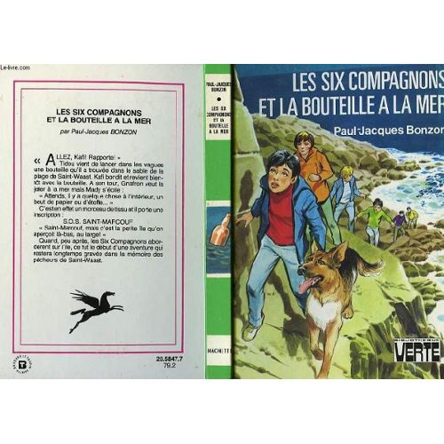 Les Six Compagnons et la bouteille à la mer (édition originale 1979) 6compb10