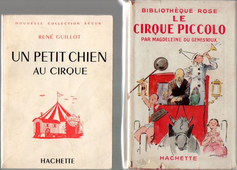 Les couvertures qui évoquent le cirque Cirque10