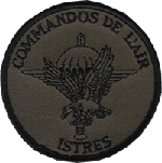 L'insigne de l'Escadron de Protection de Istres dans l'espace. Cdo-is10