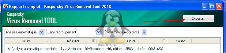 Tutoriel Kaspersky Virus Removal Tool 2010 (AVPTool) Sans_t26