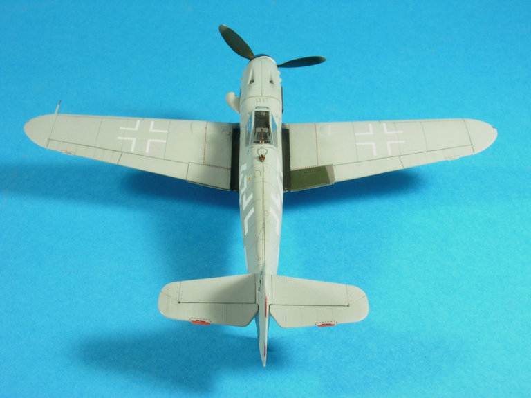 Bf.109 G-10 Mtt-Reg (43 blanc) - 1/72 - Fine-Molds - FINI ! 4711