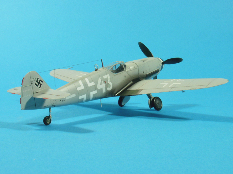 Bf.109 G-10 Mtt-Reg (43 blanc) - 1/72 - Fine-Molds - FINI ! 4811