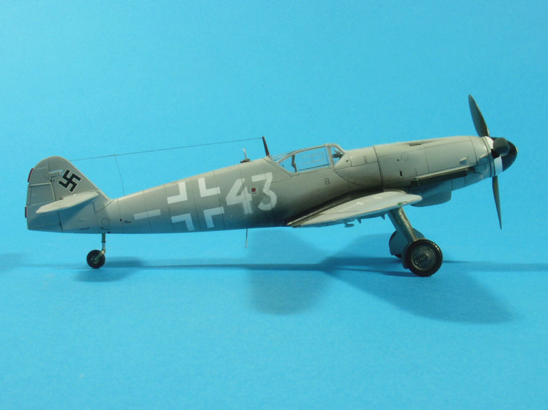 Bf.109 G-10 Mtt-Reg (43 blanc) - 1/72 - Fine-Molds - FINI ! 4911