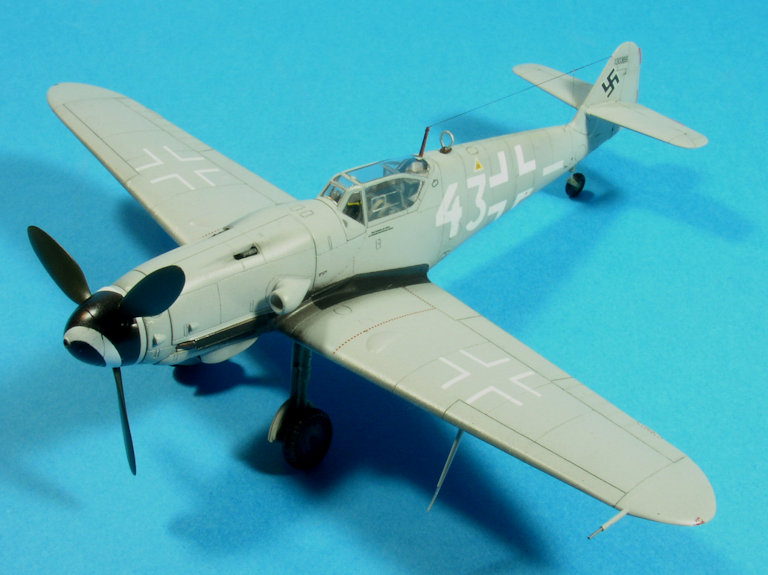 Bf.109 G-10 Mtt-Reg (43 blanc) - 1/72 - Fine-Molds - FINI ! 5210