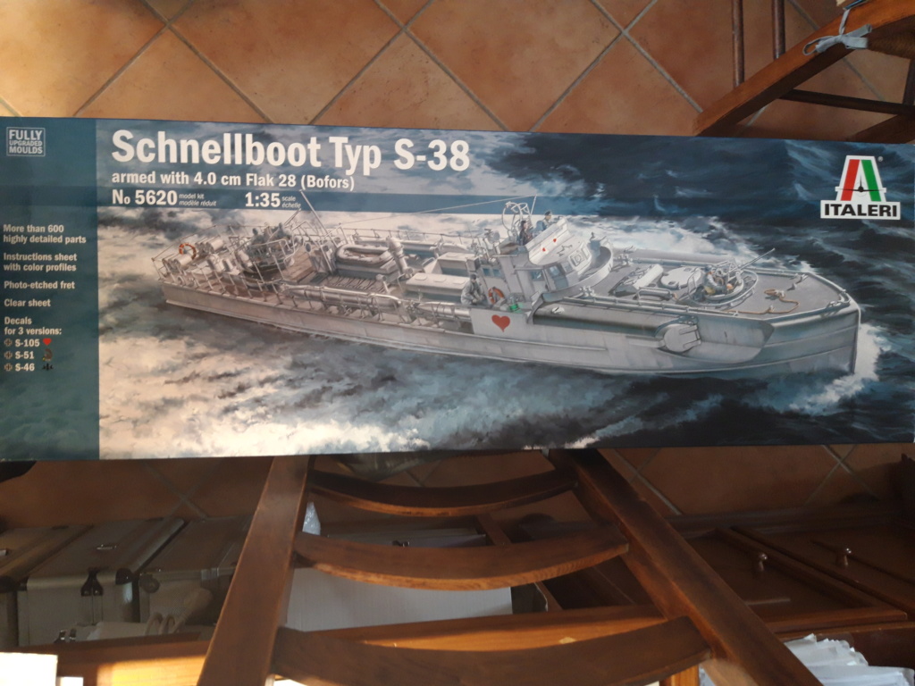 Schnellboot (naviguant) - Italieri  1/35 20200310