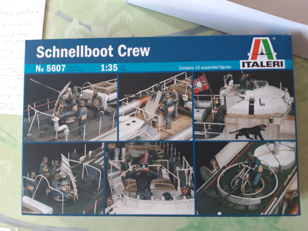 Schnellboot (naviguant) - Italieri  1/35 20200314