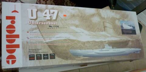 Robbe u47 submarine kit hotsell