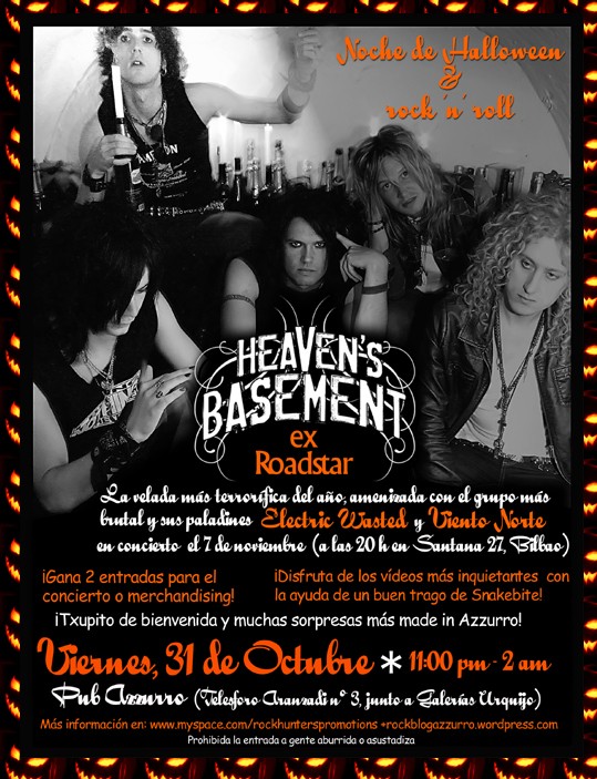 Fiesta de Halloween&rock'n'roll en el Azzurro (31 de octubre) Poster13