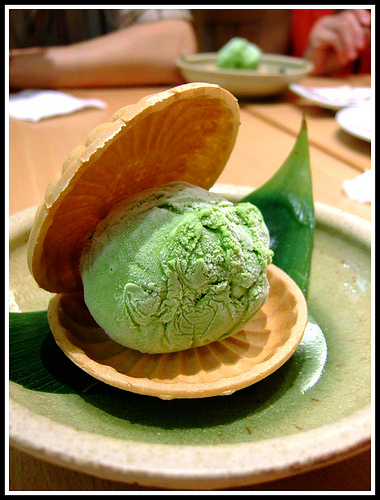 Mùa lạnh với món Matcha ice cream – kem Trà xanh Nhật Bản đây!!! Anh110