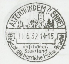 Sonderstempel des Deutschen Reiches 01310