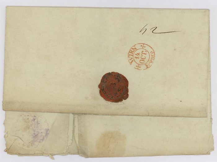 Vorphilatelie Österreich - Briefe aus der Vormarkenzeit Lobosi11