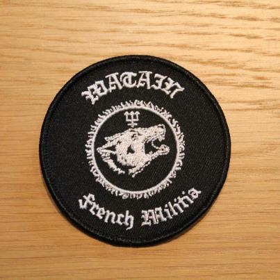 Patch watain french militia 48788810