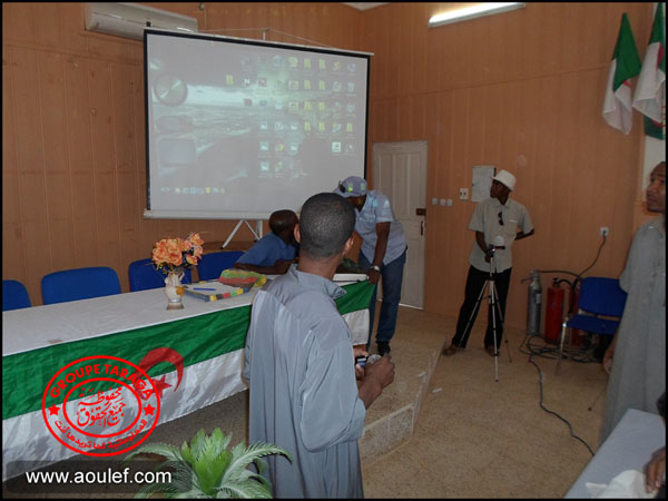 بالصور - فعاليات الأمسية الإعلامية لافتتاح البوابة الالكترونية لمدينة أولف Aoulef11