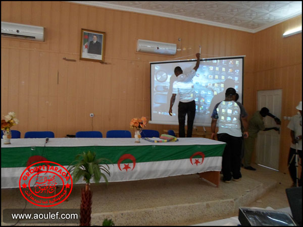 بالصور - فعاليات الأمسية الإعلامية لافتتاح البوابة الالكترونية لمدينة أولف Aoulef13
