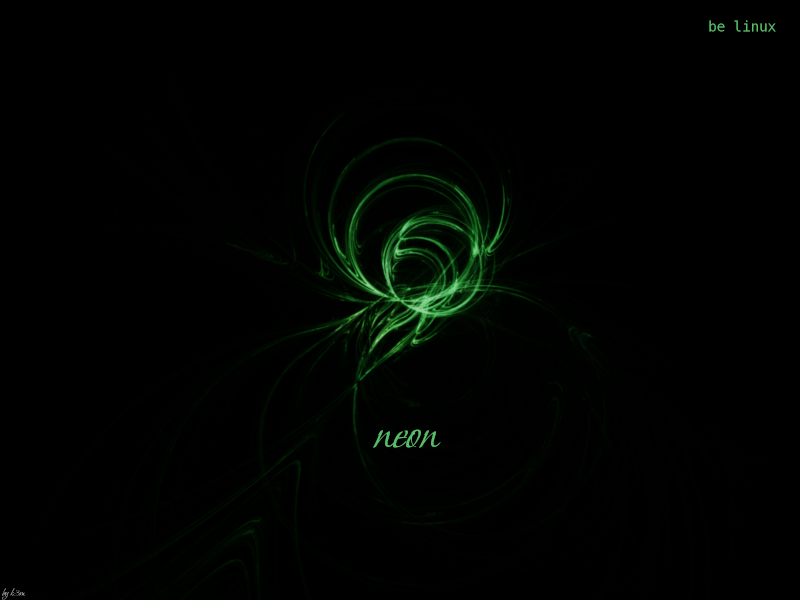 un wallpaper. Neon10