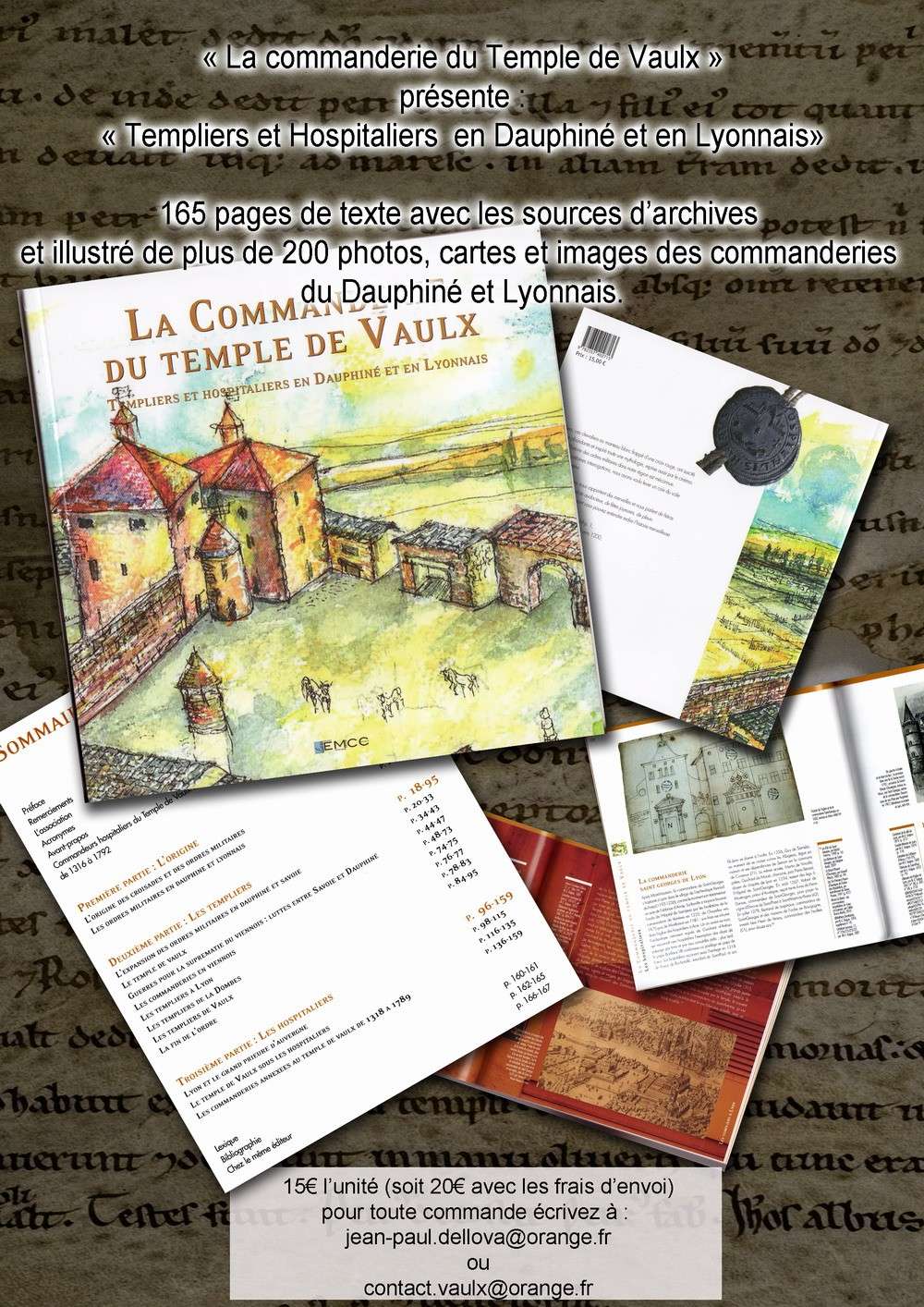 Les amis du Temple de Vaulx :  Templiers et Hospitaliers en Dauphiné et en Lyonnais Sans_t11