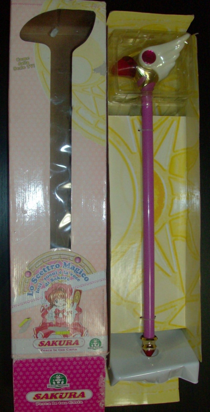 sailor - Scettro Sakura COSPLAY epoca Sailor Moon Creamy cartoni anni 80 90 CM65 Hpim3815