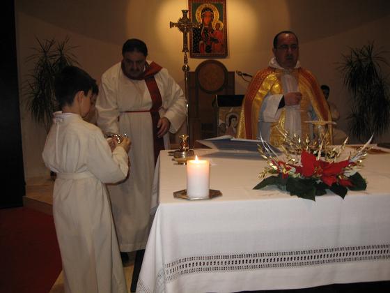 القداس الأحتفالي بعيد رأس السنة لجاليتنا المسيحية في فنلندا 1212