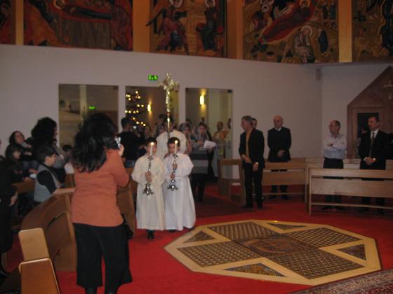 القداس الأحتفالي بعيد رأس السنة لجاليتنا المسيحية في فنلندا 412