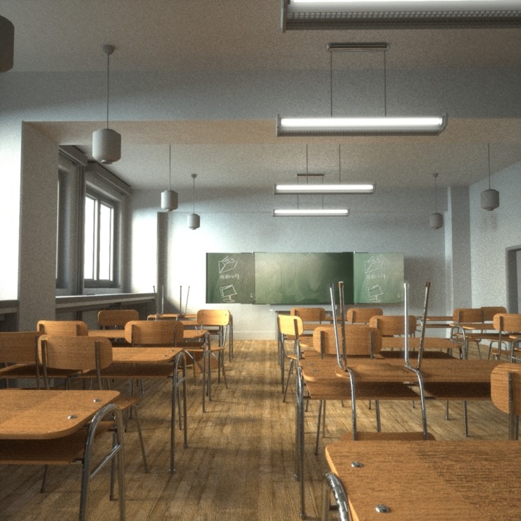 WIP Classroom lighting Test0410