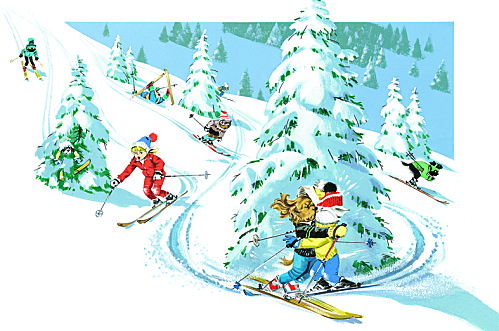 Le ski dans les livres d'enfants - Page 2 Caroli10