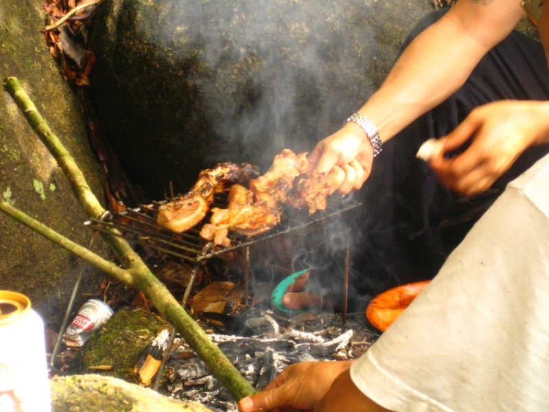 Borneo Tracks: Gunung Piuh Forest Resort Bbq_110