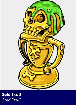 gold or silver skull 1326910