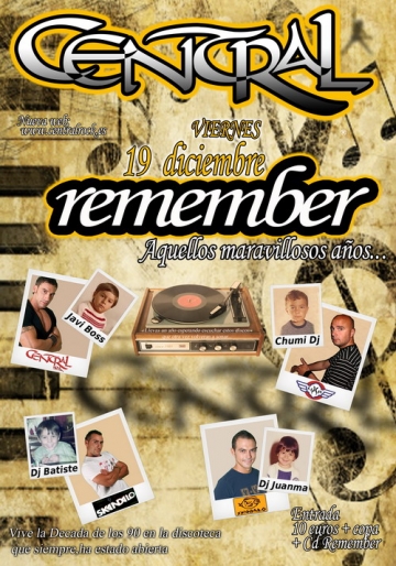 viernes 19 de diciembre REMEMBER CENTRAL!!! 00000910