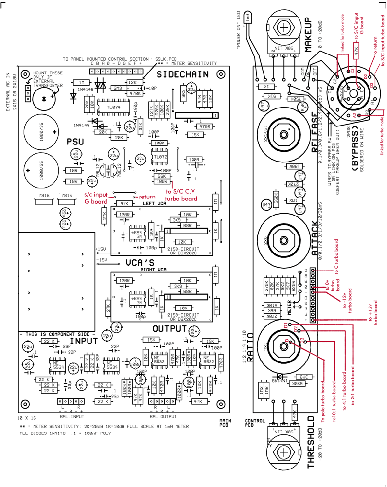 OPTION POUR GSSL  TURBO OXFORD MODE -----Expat Audio -------- Pcb-gs10