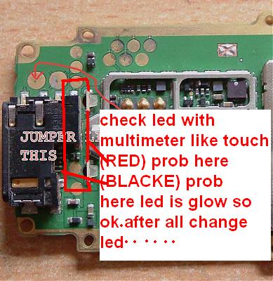 nokia 1200 1208 light problem 100 tested solution