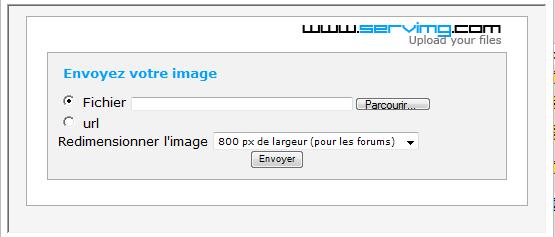 [TUTO HEBERGER UNE IMAGE] Servim10