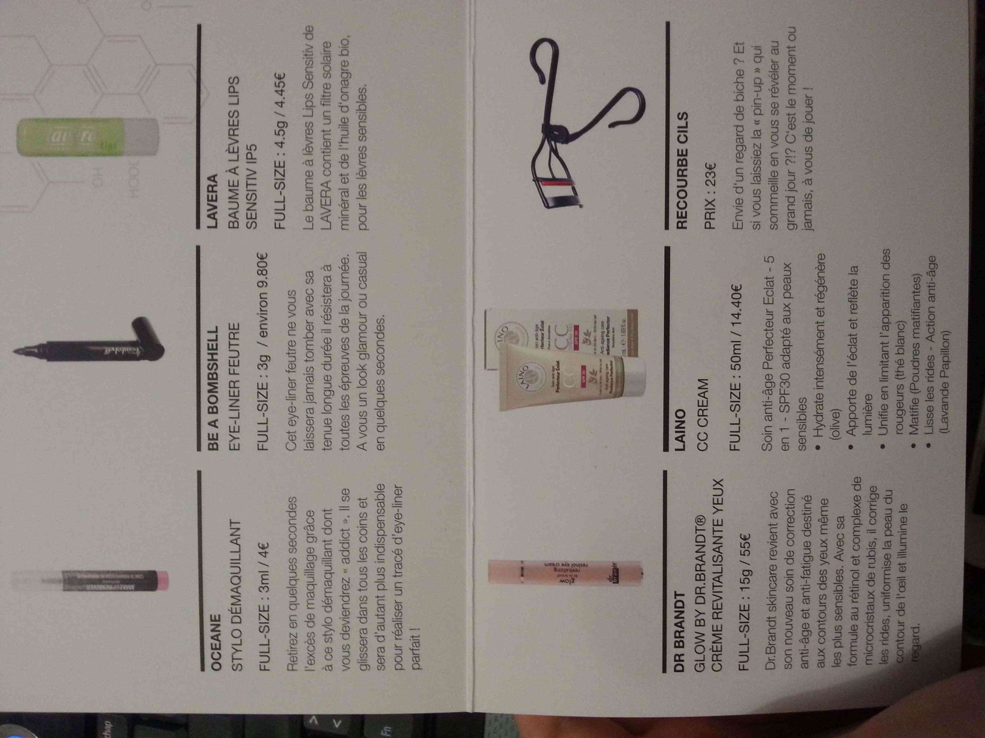 [Septembre 2013] Glossybox  "Beauty Lab" - Page 2 Fiche10