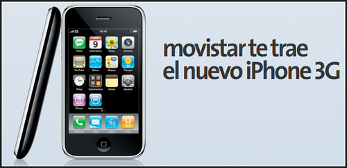 iPhone 3G ahora también en prepago con Movistar 26668110