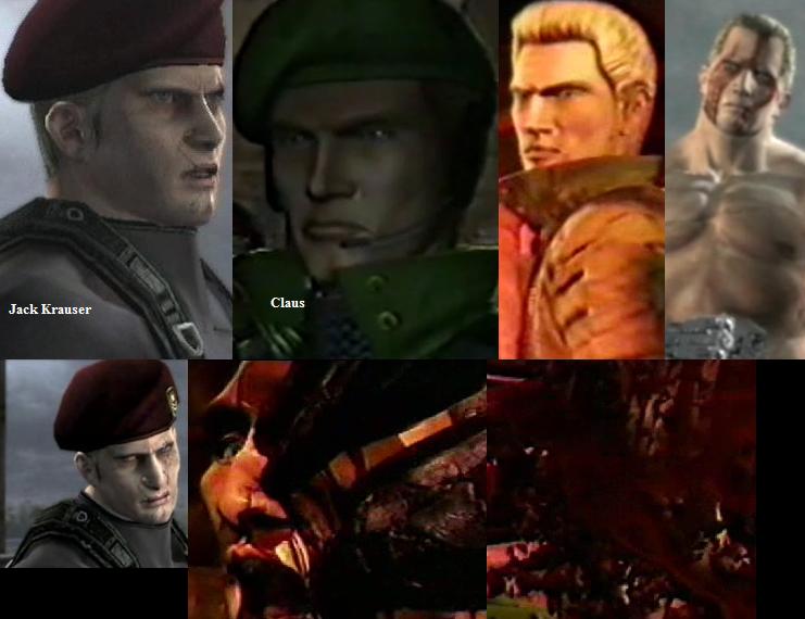 Is Jack Krauser, Claus from the UBCS? Krause10