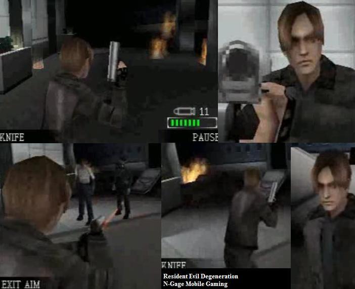 Resident Evil Degeneration On N-Gage... Reside10