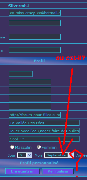 Nouveaut sur votre profil Prise10