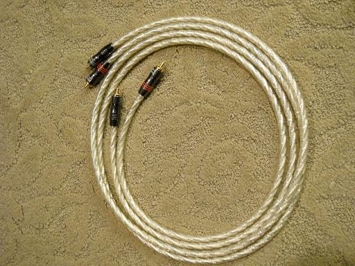 QED Qunex Silver Spiral interconnects (Used) SOLD 2m10