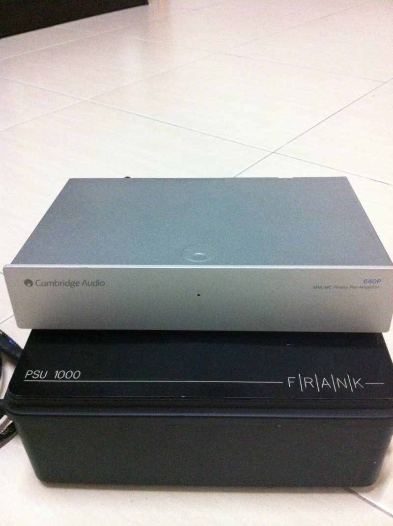 Cambridge audio Azur 640p phono mm-mc with upgraded Frank power supply SOLD Phono14