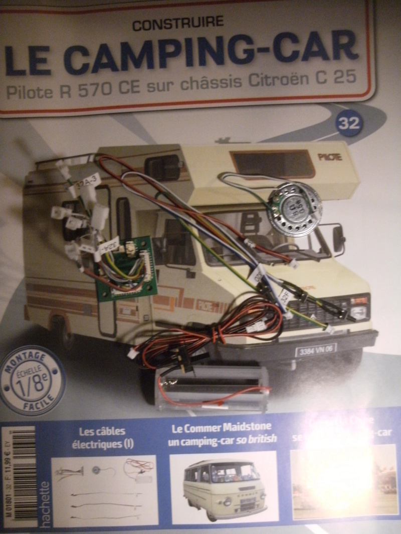 Citroën C25 Camping Car Pilote R570 CE en kit - Hachette Collections au 1/8e 32_dsc10