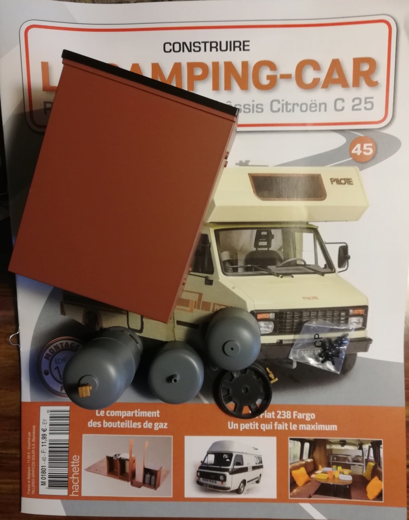 Citroën C25 Camping Car Pilote R570 CE en kit - Hachette Collections au 1/8e 45_img10
