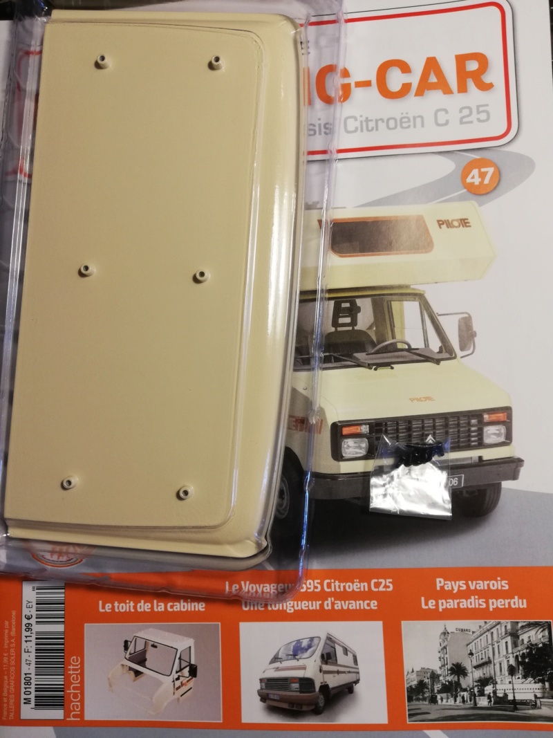 Citroën C25 Camping Car Pilote R570 CE en kit - Hachette Collections au 1/8e 47_img11