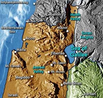 Keringnya Tasik Galilee = Turunnya Nabi Isa Seagal10