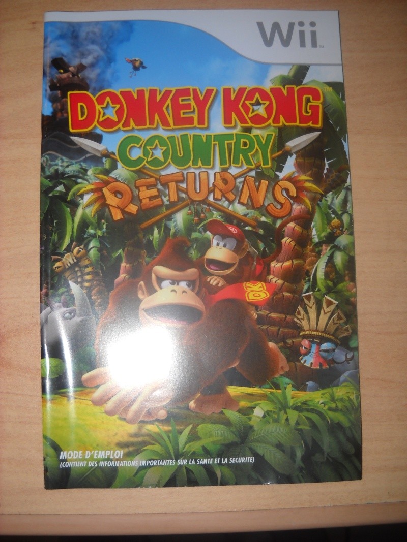 [Échange/Achète] Notice de Donkey Kong Country Returns Dscn0017