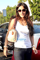 Tulip Joshi at 'Don't Drink & Drive' campaign by Tab Cab 63870514