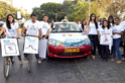 Tulip Joshi at 'Don't Drink & Drive' campaign by Tab Cab 63870611