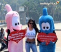 Sherlyn Chopra Promotes Safe Sex For Animals Peta2011