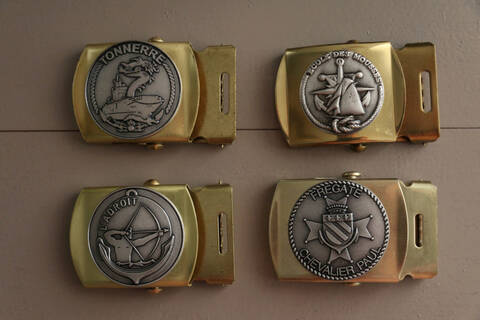 Logos Tapes Insignes Boucle de ceinture