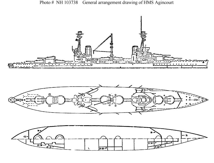 Les navires de type "Dreadnought" A12